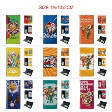 2026 Football FIFA World Cup PU Long Wallets Purse...