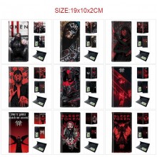 Sleep Token band PU Long Wallets Purses ID Card Ho...