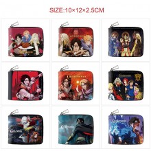 Castlevania game zipper long wallet purse