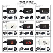 Attack on Titan anime Oxford Pencil Bag Pen Case