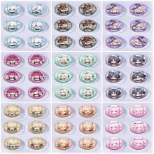 25mm Honkai Star Rail Mini Capsule Badge Brooch Be...