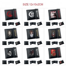 Castlevania game snap wallet buckle purse