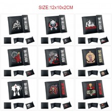 Fullmetal Alchemist anime snap wallet buckle purse