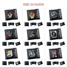 Attack on Titan anime snap wallet buckle purse