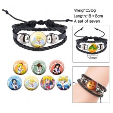 Sailor Moon changeable pattern bracelets set