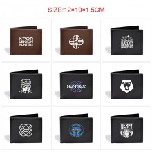 K-POP Demon Hunters anime wallet purse