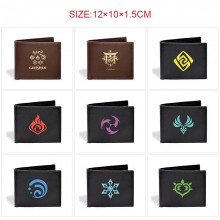 Genshin Impact game wallet purse