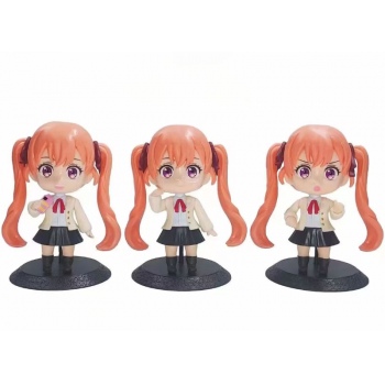 3pcs/set A Couple of Cuckoos anime figures(OPP bag)