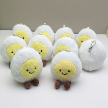 11cm poached egg plush dolls set(10pcs a set)