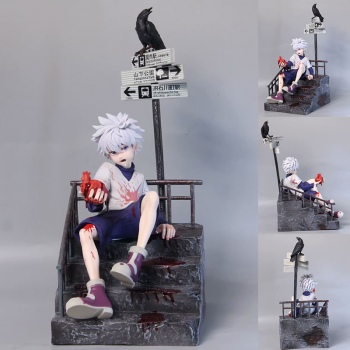 34cm Hunter x Hunter Killua Zoldyck anime figure
