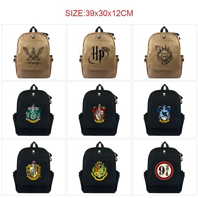 Harry Potter canvas backpack bags