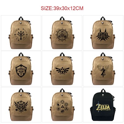 The Legend of Zelda canvas backpack bags