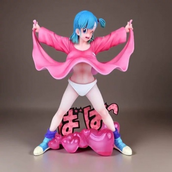 23cm Dragon Ball Z Bulma Lift Up The Skirt Bulma Figure