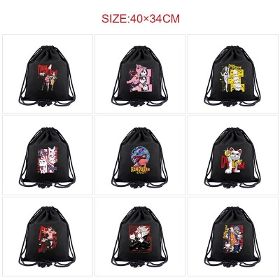 Dandadan anime drawstring backpack bag