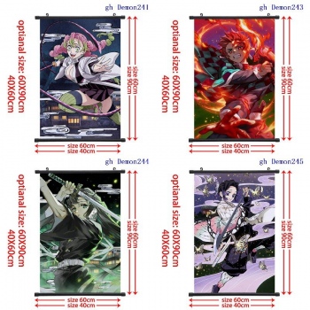 Demon Slayer anime wall scroll wallscrolls