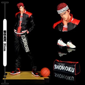 31cm Slam Dunk Sakuragi Hanamichi anime figure