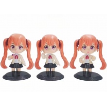 3pcs/set A Couple of Cuckoos anime figures(OPP bag...