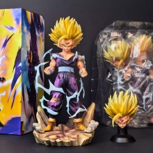 25cm Dragon Ball Super Saiyan Son Gohan anime figu...