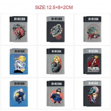 Fullmetal Alchemist anime Three Fold Button Wallet...