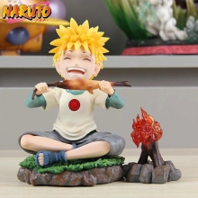 14cm Naruto Childhood Uzumaki Naruto Grilled Fish ...