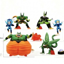8pcs/set 10cm Dragon Ball Cell anime figures(OPP bag)