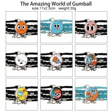 The Amazing World of Gumball braided gemstone brac...