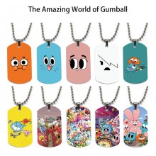 The Amazing World of Gumball dog tag military army...