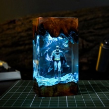 Batman Lamp Epoxy Resin LED Night Light