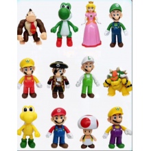 12pcs/set 10cm Super Mario figures(OPP bag)