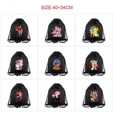 Dandadan anime drawstring backpack bag