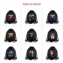 Jujutsu Kaisen anime drawstring backpack bag