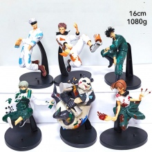 6pcs/set 16cm Jujutsu Kaisen anime figures(OPP bag...