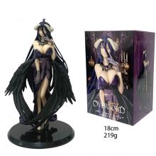 18cm Overlord Albedo black dress anime figure