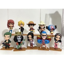 10pcs/set 10cm One Piece anime figures(OPP bag)