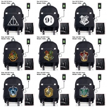 Harry Potter USB charging laptop backpack school bag