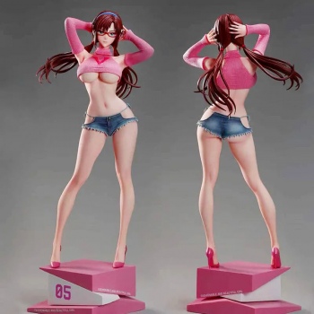31cm EVA Mari Makinami Illustrious Summer Girlfriend Series Figure