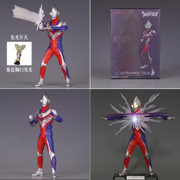 17cm Ultraman Tiga action figure(can lightable)
