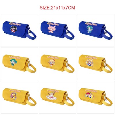 Sailor Moon anime canvas pen case pencil bags