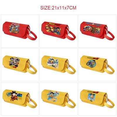 Dragon Ball anime canvas pen case pencil bags