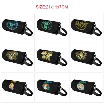The Legend of Zelda game canvas pen case pencil bags