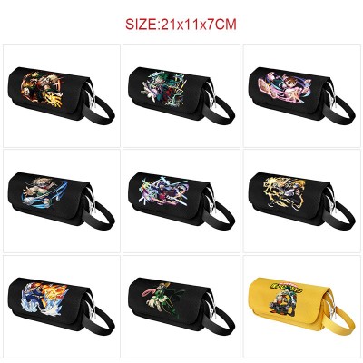 My Hero Academia anime canvas pen case pencil bags