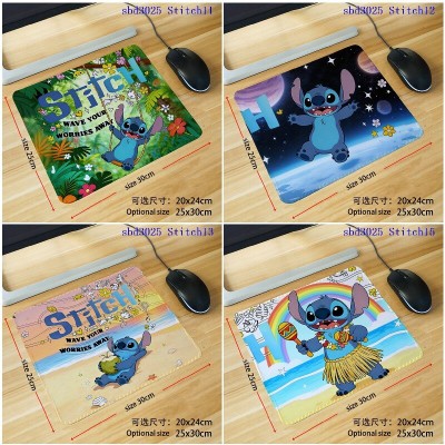 Stitch anime mouse pad mat 30*25*0.3cm