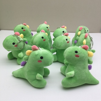 11cm Cute Dinosaur plush dolls set(10pcs a set)