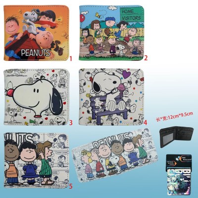 Snoopy anime wallet purse