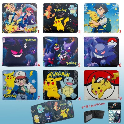 Pokemon anime wallet purse