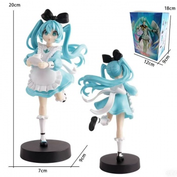 20cm Maid Hatsune Miku anime figure