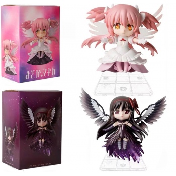 12cm Puella Magi Madoka Magica Kaname Madoka Akemi Homura figure