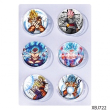 25mm Dragon Ball Mini Capsule Badge Brooch Beans 6...