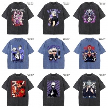 Jujutsu Kaisen anime short sleeve wash water worn-...