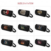 Attack on Titan anime canvas pen case pencil bags